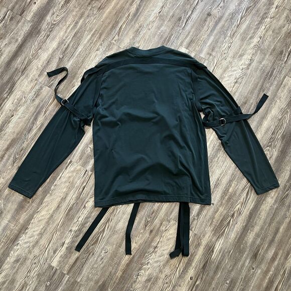 Marc by Marc Jacobs Strappy Long Sleeve Shirt L - Picture 2 of 8